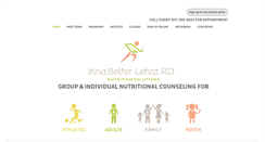 Desktop Screenshot of irinalehat.com